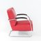Bauhaus Lounge Chair in Red, 1930, Image 2