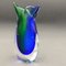 Vintage Vase aus Glas von Flavio Poli für Seguso, 1950er 1