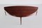 Demilune Coffee Table in Rosewood by Johannes Andersen for CFC Silkeborg, 1960s 6