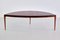 Demilune Coffee Table in Rosewood by Johannes Andersen for CFC Silkeborg, 1960s 10