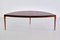 Demilune Coffee Table in Rosewood by Johannes Andersen for CFC Silkeborg, 1960s, Image 10