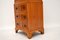 Georgian Yew Wood Chest on Chest, 1950s 13
