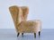 Swedish Lounge Chairs in Sheepskin and Ash Wood by Johannes Brynte, 1940s, Set of 2 12