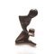 Bronze Reading Woman Statue Paperweight 3