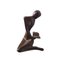 Bronze Reading Woman Statue Paperweight 1