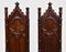 Antique Gothic Walnut Hall Chairs, 1850s, Set of 2 2