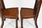 Antique Gothic Walnut Hall Chairs, 1850s, Set of 2 7