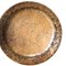 Rundes handgefertigtes maurisches Vintage Tablett aus Kupfer 7