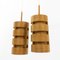 T368 Pendants by Hans-Agne Jakobsson for Markaryd, 1970s, Set of 2 3