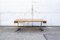 Large Italian Desk in Aluminium and Wood from Trau, 1960s, Image 2