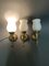 Vintage Wall Lights in Iron, 1940, Set of 3 12