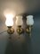 Vintage Wall Lights in Iron, 1940, Set of 3, Image 12