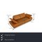 Leather Volare 2-Seater Sofa from Koinor 2