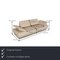 Leder Volare Sofas und Hocker von Koinor, 3er Set 2