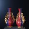Porcelain & Gilded Vases in the style of Jacob Petit, Set of 2, Image 10