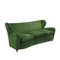 Samt Sofa, Italien, 1950er 2