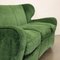 Velvet Sofa, Italy, 1950s 3