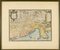 A. Ortelius, Theatrum Orbis Terrarum, 1573, Aquarell Radierung, Gerahmt 1