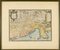 A. Ortelius, Theatrum Orbis Terrarum, 1573, Watercolored Etching, Framed 1