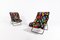 Foldable Pop Art Lounge Chairs, 1990s, Set of 2 1