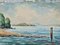Unknown, Seascape, Original Watercolor, Mid 20th Century, Image 1