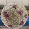 Globo de cristal de Murano con flores, Imagen 2