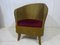 Velvet Bedroom Chair from Lloyd Loom 3