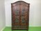 Farmhouse Wardrobe with Floral Decoration, 1830s 1