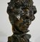Escultura Beethoven de bronce de P. Le Faguays, años 30, Imagen 7
