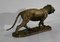 C. Fratin, Escultura de Tigre marchant, siglo XIX, bronce, Imagen 2