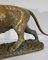 Sculpture C. Fratin, Tigre Marchant, 19ème Siècle, Bronze 21