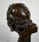 Nach JA Houdon, Voltaire Skulptur, 19. Jh., Bronze 12