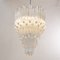 Quadrieradri Suspension Chandelier in Murano Glass, Itlay 3