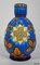 Petit Vase Début 20ème Siècle avec Décorations Florales en Emaux de Longwy 13