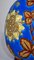 Kleine Vase mit Blumendekorationen aus Longwy Emaille, frühes 20. Jh 5