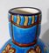 Small Early 20th Century Vase With Flower Decorations in Longwy Enamels, Image 4