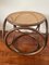 Vintage Bentwood & Wicker Stool in Style of Thonet, Image 12