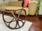 Vintage Bentwood & Wicker Stool in Style of Thonet 8