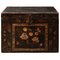 Painted Black Blanket Chest 2