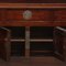 Antique Dark Elm Altar Cabinet 8