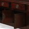 Antique Dark Elm Altar Cabinet 11
