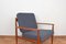 Mid-Century Danish Teak Lounge Chair by Grete Jalk Dla France & Søn for France & Søn / France & Daverkosen, 1960s 9