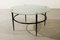 French Modern Coffee Table in Steel, Brass and Granite Glass, 1950s, Image 2