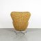 Vintage Swivel Chair in Fabric, Image 2