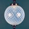 Lampada sferica vintage in vetro di Murano blu, Italia, anni '70, Immagine 2