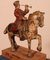 Klassischer französischer Reiter aus geschnitztem Holz, 18. Jh 6