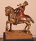 Klassischer französischer Reiter aus geschnitztem Holz, 18. Jh 2