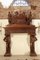 Antique French Sculpted Fireplace in Wood, Image 2