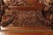 Antique French Sculpted Fireplace in Wood 8