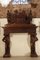 Antique French Sculpted Fireplace in Wood 7